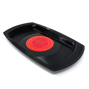 Vintage Recycled Record Rolling Tray/Trinket Tray