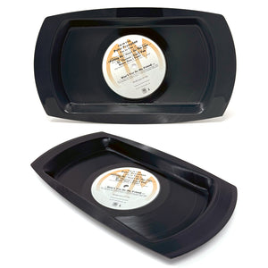 Vintage Recycled Record Rolling Tray/Trinket Tray