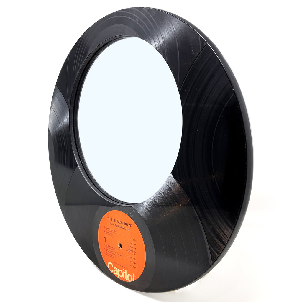 Vinyl Record Wall Mirror