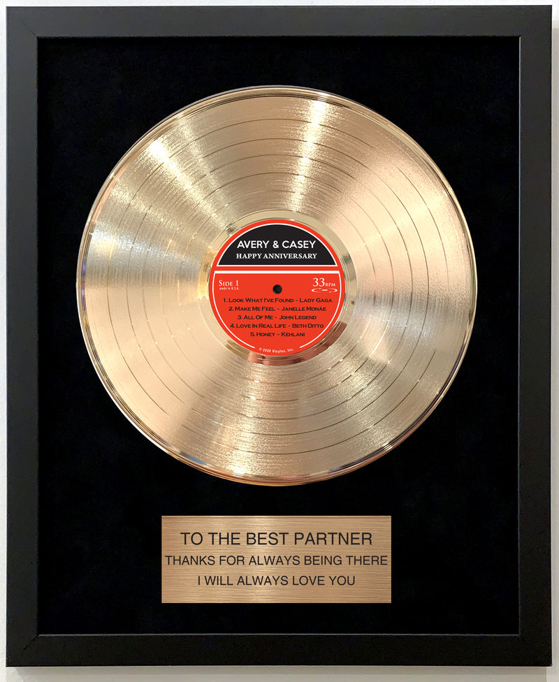 Gold Silver Platinum Award - Custom Vinyl Records