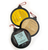 Vintage Recycled LP Record Ornaments - Holiday Genre - Wholesale Case Pack of 6