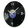 Vintage Recycled Record LP Clock