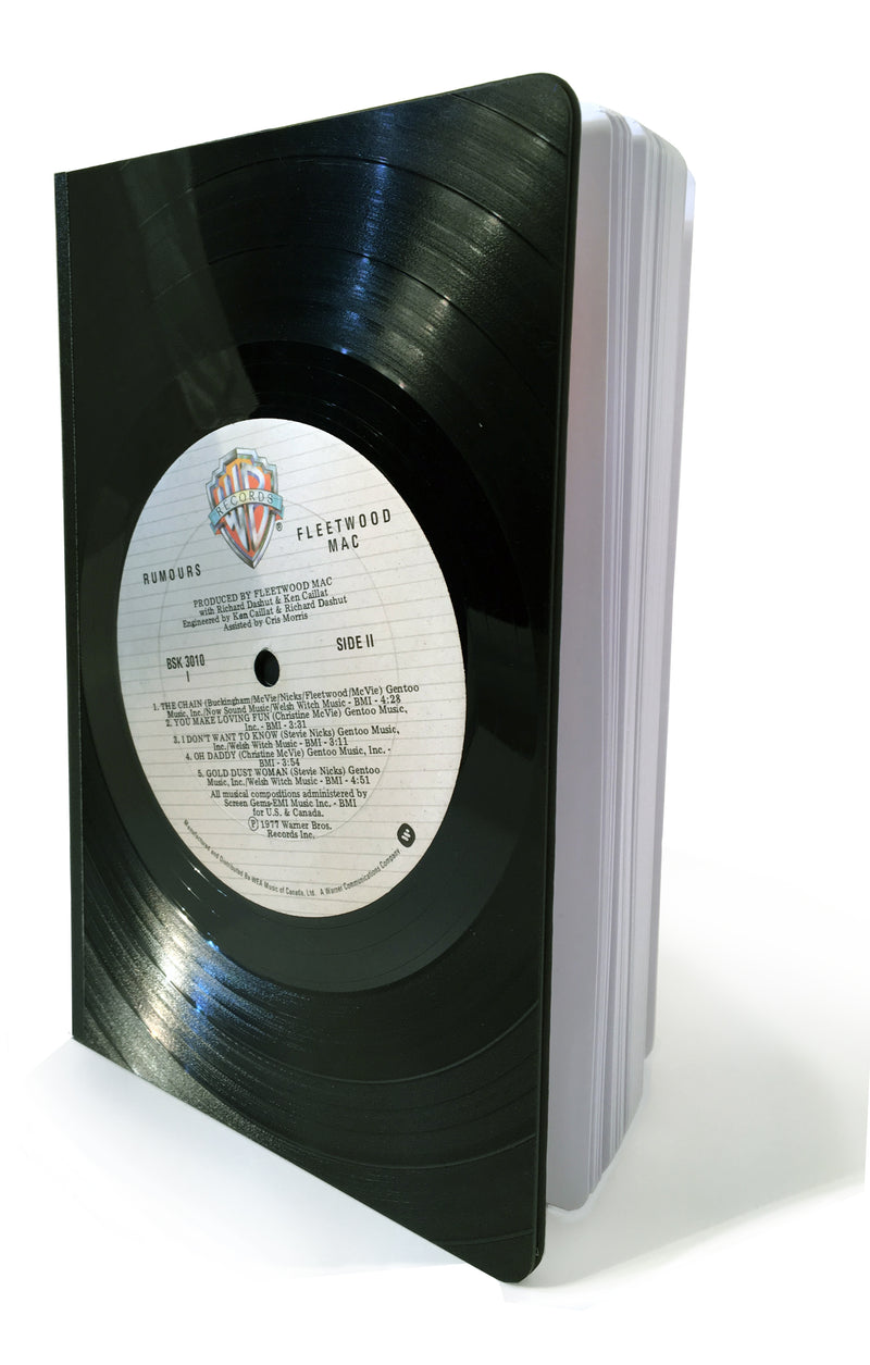 Vintage Vinyl Large Record Journal