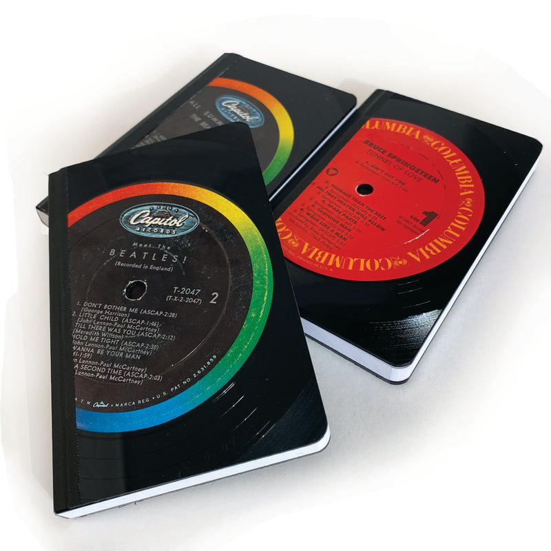 Vintage Vinyl LP Pocket Journal - Wholesale Case Pack of 6