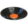 Vintage Vinyl Recycled Smooth Record Bowl - Wholesale Case Pack of 3