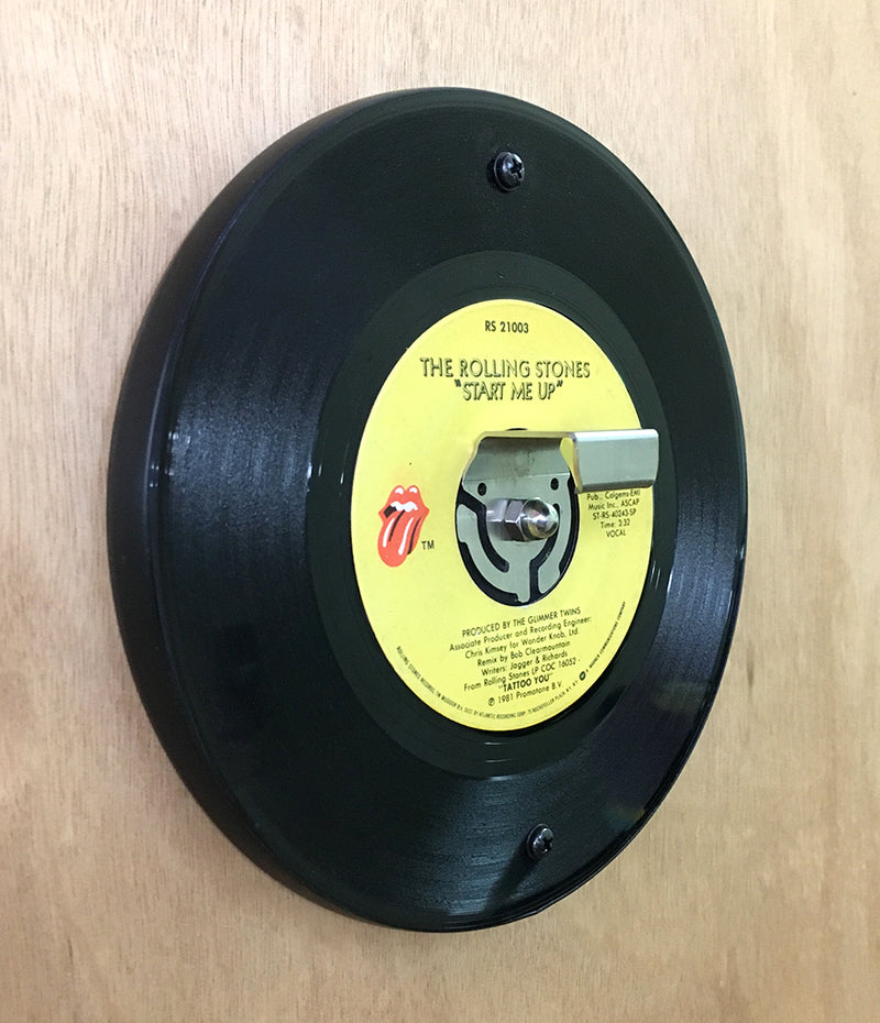 Vintage Recycled 45RPM Wall-Mounted Bottle Opener